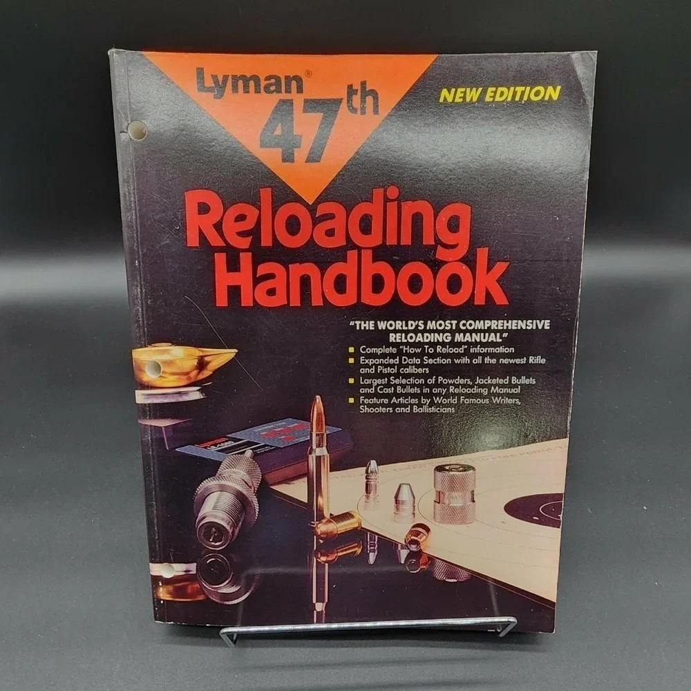 Lyman‎ 47th Reloading Handbook Softcover Manual New Old Stock 1992 1st Printing